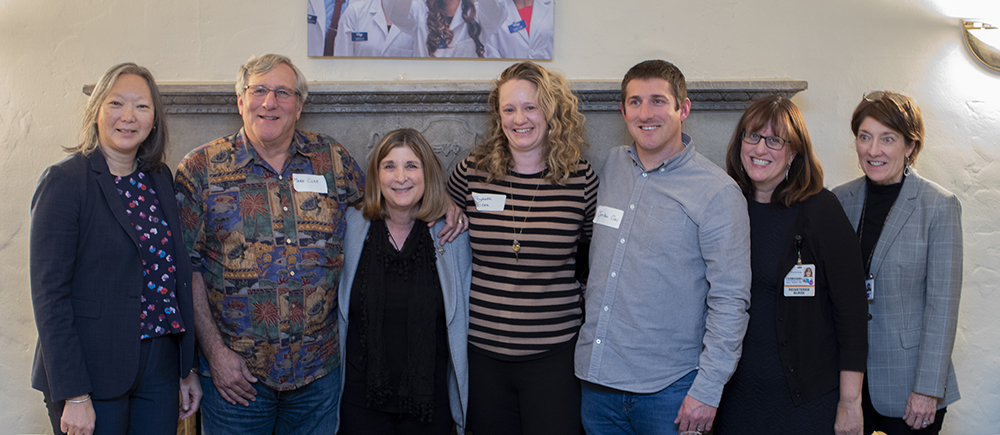 Adam Clar's family at the inaugural Adam Clar Neuro-Oncology Nursing Lecture