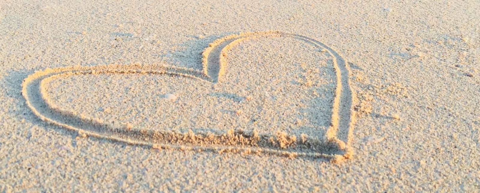 heart in Sand