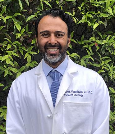 UCSF radiation oncologist Harish Vasudevan MD, PhD